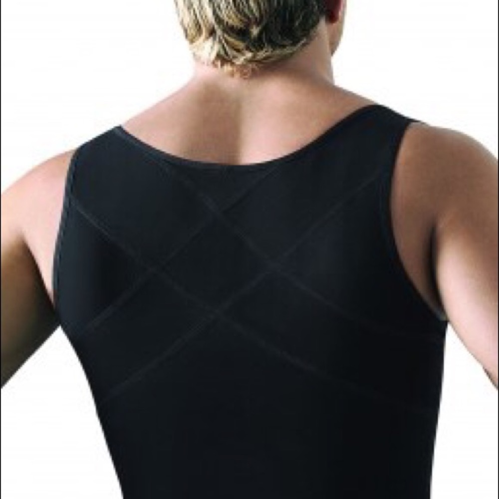 Men's Chaleco Body Shaper Vest With Zipper size 34 - Picture 4 of 5
